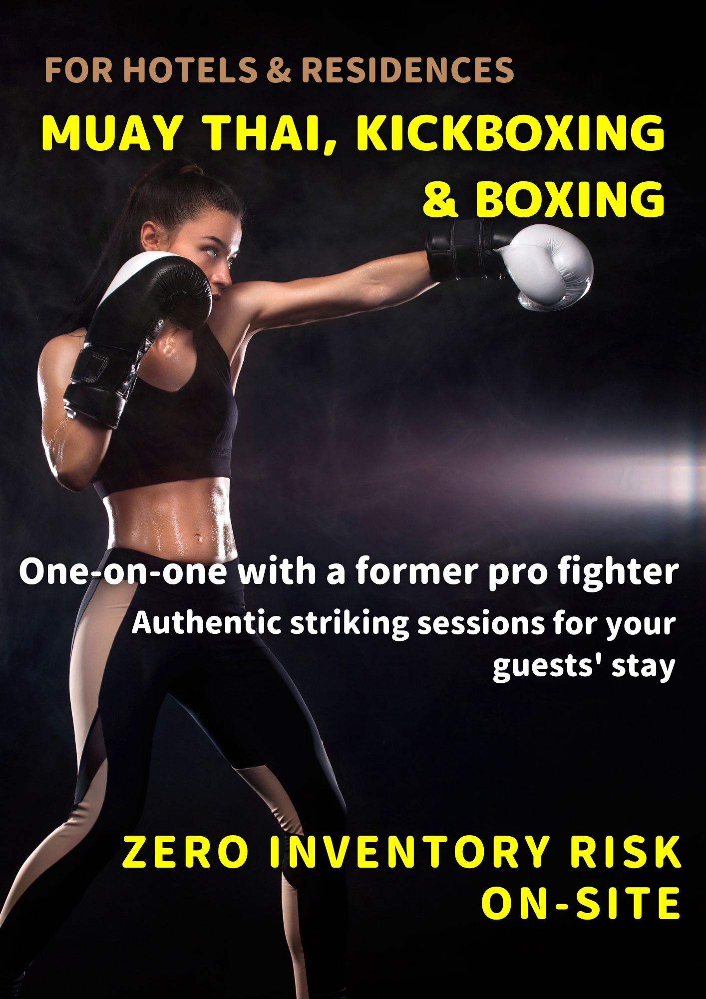 FitSync on-site Muay Thai & kickboxing for hotels and residences